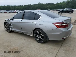 2016 Honda Accord Sport with VIN 1HGCR2F52GA055847, listed as a Copart auction lot 58598835 with 128,928 mi miles and Salvage title. Bid and sale history available at DreamBid. Image 2.