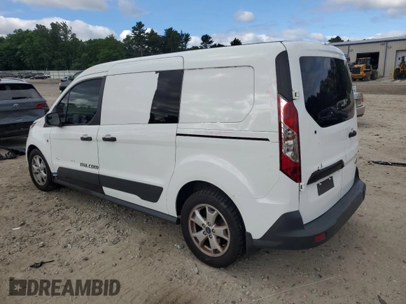 2017 Ford Transit Connect XLT z VIN NM0LS7F72H1329547, wystawiony jako Copart lot #64703355 z przebiegiem 160 660 mil mil oraz Szkoda całkowita • Salvage title. Historia ofert i sprzedaży dostępna na DreamBid. Obrazek 2.