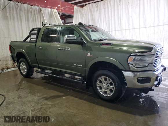2022 Ram 2500 Laramie with VIN 3C6UR5FL5NG108761, listed as a Copart auction lot 49276485 with 45,456 mi miles and Clean title. Bid and sale history available at DreamBid. Image 4.