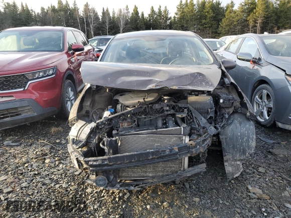 2013 Kia Rio LX with VIN KNADM4A31D6313726, listed as a Copart auction lot 48179155 with 1 mi miles and Salvage Title. Bid and sale history available at carsss.com. Image 5.