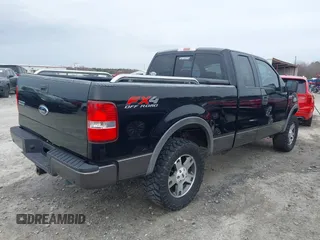 2005 Ford F-150 XLT with VIN 1FTPX14525FA14833, listed as a IAAI auction lot 41710410 with 120,458 mi miles. Bid and sale history available at carsss.com. Image 4.