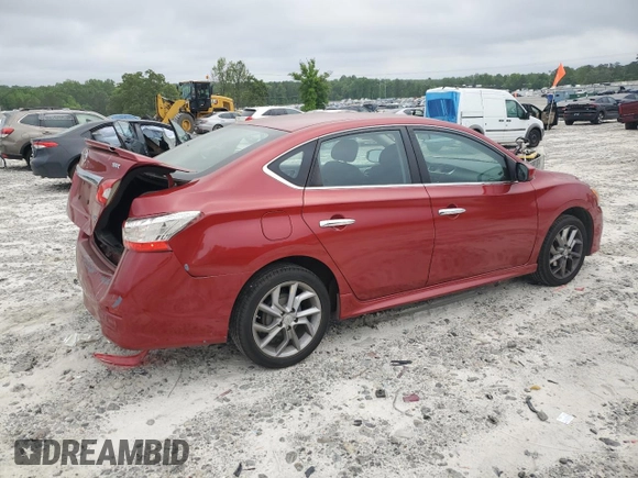 2014 Nissan Sentra SV with VIN 3N1AB7AP4EY284560, listed as a Copart auction lot 53787125 with 121,143 mi miles and Salvage Title. Bid and sale history available at DreamBid. Image 3.