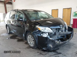 2011 Toyota Sienna XLE AAS with VIN 5TDYK3DC7BS020409, listed as a IAAI auction lot 42398345 with 132,451 mi miles and . Bid and sale history available at DreamBid. Image 1.