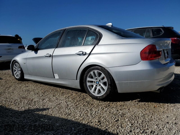 2006 BMW 3 Series 325i with VIN WBAVB13556KX41784, listed as a Copart auction lot 74008574 with 0 mi miles and Salvage Title. Bid and sale history available at carsss.com. Image 2.