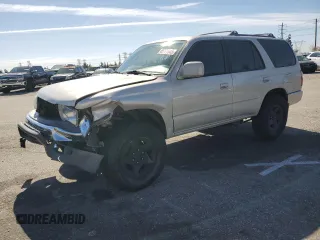 1999 Toyota 4Runner SR5 with VIN JT3GN86R5X0134795, listed as a Copart auction lot 45761645 with 316,464 mi miles and Salvage Title. Bid and sale history available at carsss.com. Image 1.