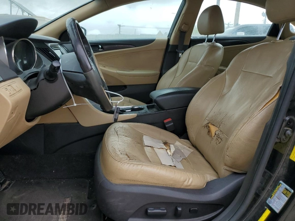 2012 Hyundai Sonata Limited with VIN 5NPEC4AC8CH437152, listed as a Copart auction lot 51001895 with 120,322 mi miles and Salvage Title. Bid and sale history available at carsss.com. Image 7.