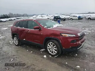 2017 Jeep Cherokee Limited with VIN 1C4PJLDS8HW549463, listed as a Copart auction lot 45791105 with 74,662 mi miles and Salvage Title. Bid and sale history available at carsss.com. Image 12.
