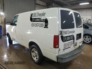2004 Chevrolet Astro Cargo Van with VIN 1GCDL19X14B108636, listed as a Copart auction lot 48671045 with 227,317 mi miles and Salvage Title. Bid and sale history available at carsss.com. Image 2.