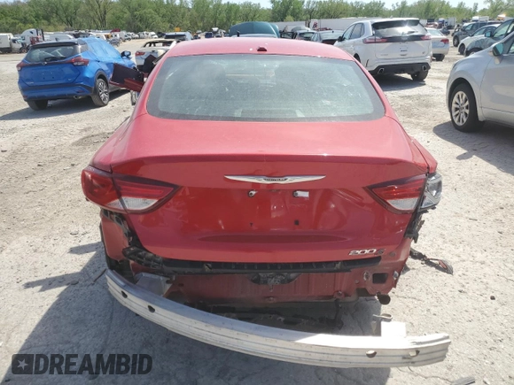 2016 Chrysler 200 S z VIN 1C3CCCBG8GN110540, wystawiony jako Copart lot #54164585 z przebiegiem Nie podano mil oraz Szkoda całkowita • Salvage title. Historia ofert i sprzedaży dostępna na DreamBid. Obrazek 6.