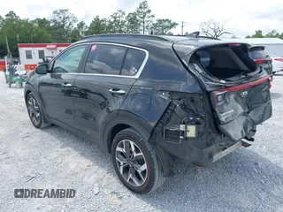 2022 Kia Sportage EX with VIN KNDPN3AC6N7007642, listed as a IAAI auction lot 42151902 with 39,411 mi miles and . Bid and sale history available at DreamBid. Image 3.