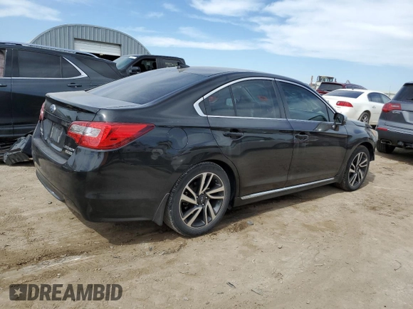 2017 Subaru Legacy Special Sports with VIN 4S3BNAS61H3023167, listed as a Copart auction lot 56753045 with 91,827 mi miles and Salvage title. Bid and sale history available at DreamBid. Image 3.