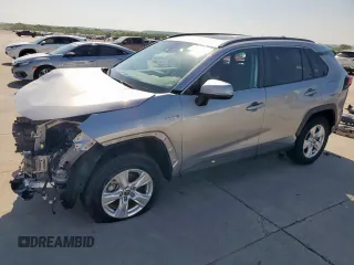 2021 Toyota RAV4 Hybrid XLE with VIN 4T3RWRFV0MU036978, listed as a Copart auction lot 52803505 with 21,085 mi miles and Salvage Title. Bid and sale history available at carsss.com. Image 1.