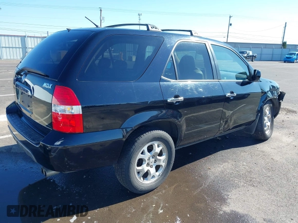 2002 Acura MDX Touring Pkg with VIN 2HNYD18612H538902, listed as a IAAI auction lot 41676747 with 202,715 mi miles. Bid and sale history available at carsss.com. Image 4.