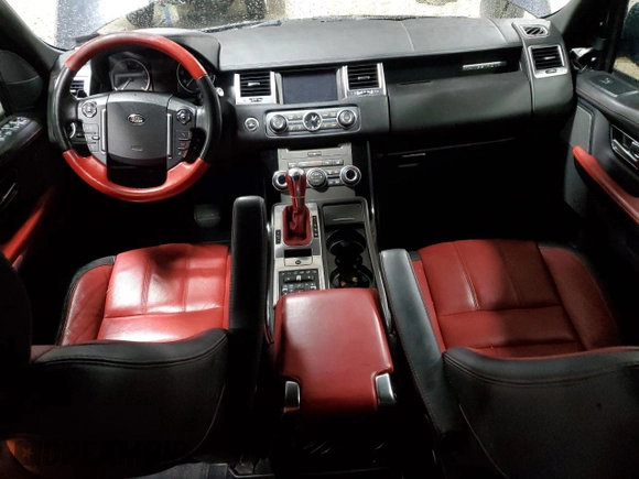 2012 Land Rover Range Rover Sport SC Autobiography with VIN SALSP2E41CA726663, listed as a Copart auction lot 87071244 with 76,848 mi miles and Salvage title. Bid and sale history available at DreamBid. Image 8.