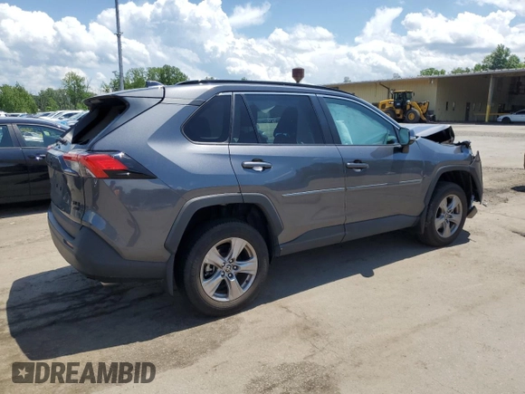 2023 Toyota RAV4 XLE with VIN 2T3P1RFV0PC331350, listed as a Copart auction lot 61234355 with 27,962 mi miles and Salvage title. Bid and sale history available at DreamBid. Image 3.