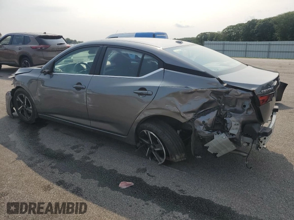 2024 Nissan Sentra SV with VIN 3N1AB8CV1RY319269, listed as a Copart auction lot 60719725 with 20,730 mi miles and Salvage title. Bid and sale history available at DreamBid. Image 2.