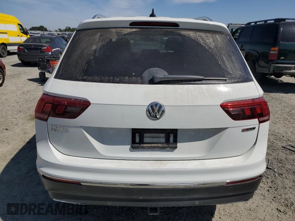 2019 Volkswagen Tiguan SE with VIN 3VV2B7AX5KM009947, listed as a Copart auction lot 54951455 with 90,569 mi miles and Salvage Title. Bid and sale history available at DreamBid. Image 6.