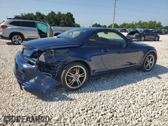 2004 Lexus SC 430 z VIN JTHFN48Y040056666, wystawiony jako Copart lot #55772965 z przebiegiem 128 381 mil mil oraz Szkoda całkowita • Salvage title. Historia ofert i sprzedaży dostępna na DreamBid. Obrazek 3.