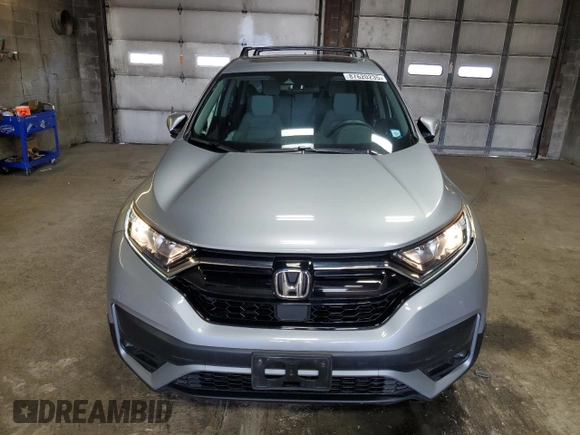 2021 Honda CR-V EX with VIN 2HKRW2H59MH652092, listed as a Copart auction lot 87620235 with 28,012 mi miles and Salvage Title. Bid and sale history available at carsss.com. Image 5.