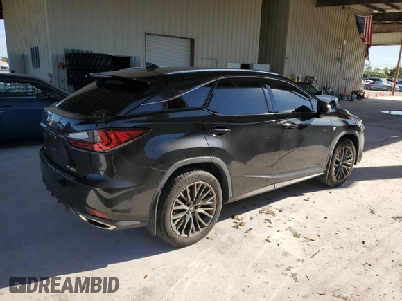 2022 Lexus RX with VIN 2T2YZMDA5NC349487, listed as a Copart auction lot 48143885 with 0 mi miles and Non Repairable. Bid and sale history available at carsss.com. Image 3.