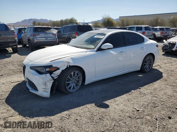 2023 Alfa Romeo Giulia with VIN ZARFAMAN9P7667245, listed as a Copart auction lot 49924525 with 4,799 mi miles and Salvage title. Bid and sale history available at DreamBid. Image 1.