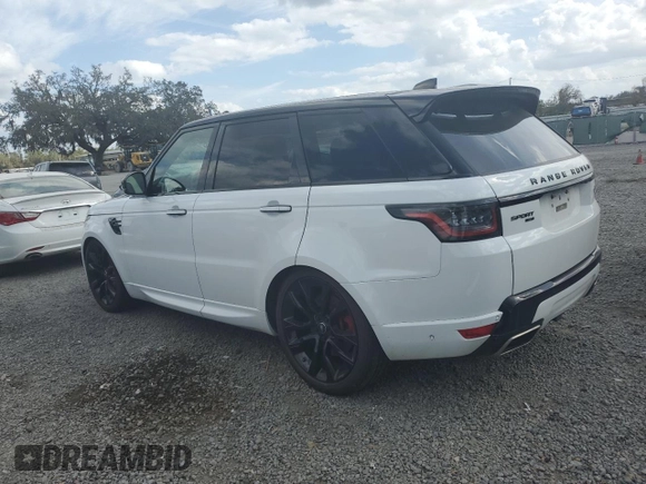 2019 Land Rover Range Rover Sport HST with VIN SALWS2SU9KA864843, listed as a Copart auction lot 47834285 with 97,682 mi miles and Clean title. Bid and sale history available at DreamBid. Image 2.