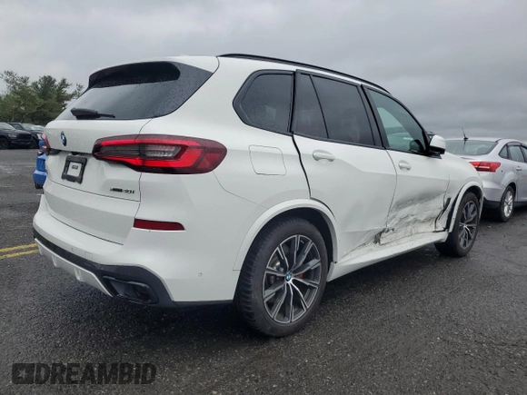 2021 BMW X5 xDrive40i z VIN 5UXCR6C07M9H39368, wystawiony jako Copart lot #57122975 z przebiegiem 66 360 mil mil oraz Szkoda całkowita • Salvage title. Historia ofert i sprzedaży dostępna na DreamBid. Obrazek 3.