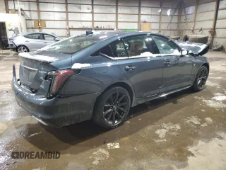 2025 Cadillac CT5 Sport with VIN 1G6DU5RK9S0113510, listed as a Copart auction lot 41773495 with 1,019 mi miles and Salvage Title. Bid and sale history available at DreamBid. Image 3.