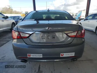 2013 Hyundai Sonata SE with VIN 5NPEC4AC7DH808979, listed as a Copart auction lot 45734105 with 131,908 mi miles and Salvage title. Bid and sale history available at DreamBid. Image 6.
