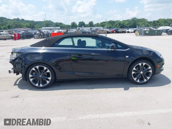 2017 Buick Cascada Premium with VIN W04WH3N59HG017000, listed as a IAAI auction lot 42557578 with 62,870 mi miles and . Bid and sale history available at DreamBid. Image 14.