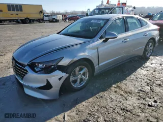 2020 Hyundai Sonata SE with VIN 5NPEG4JA2LH022427, listed as a Copart auction lot 41863854 with 52,216 mi miles and Salvage Title. Bid and sale history available at carsss.com. Image 1.