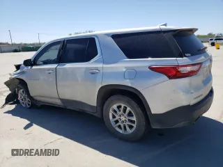 2020 Chevrolet Traverse LS with VIN 1GNERFKW4LJ297991, listed as a Copart auction lot 50043035 with 108,189 mi miles and Salvage Title. Bid and sale history available at carsss.com. Image 2.