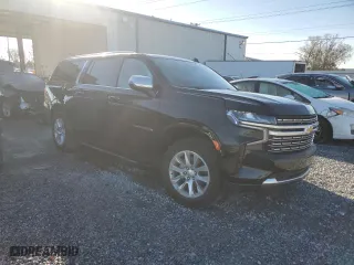 2023 Chevrolet Suburban Premier with VIN 1GNSCFKD4PR192684, listed as a Copart auction lot 45593075 with 47,371 mi miles and Salvage Title. Bid and sale history available at carsss.com. Image 4.