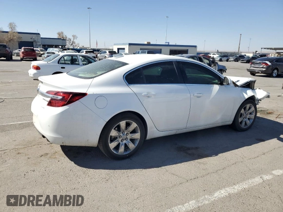2017 Buick Regal Premium II with VIN 2G4GR5GX3H9134096, listed as a Copart auction lot 50752825 with 63,676 mi miles and Salvage title. Bid and sale history available at DreamBid. Image 3.