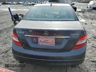 2011 Mercedes-Benz C 300 Sport with VIN WDDGF8BBXBR142614, listed as a Copart auction lot 42601125 with 112,480 mi miles and Salvage Title. Bid and sale history available at carsss.com. Image 6.