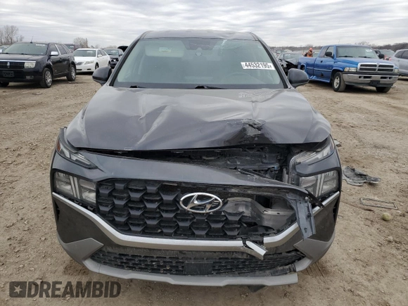2021 Hyundai Santa Fe SE with VIN 5NMS1DAJ3MH369641, listed as a Copart auction lot 44532195 with 99,463 mi miles and Salvage Title. Bid and sale history available at carsss.com. Image 5.