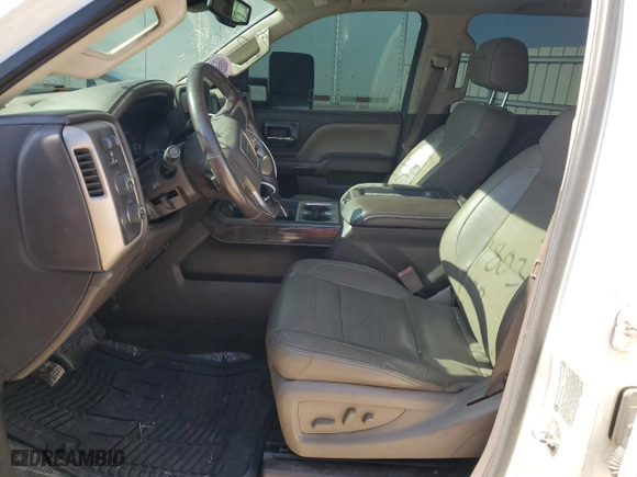 2015 GMC Sierra 3500HD Denali with VIN 1GT424E8XFF668587, listed as a Copart auction lot 87415324 with 125,606 mi miles and Salvage Title. Bid and sale history available at carsss.com. Image 7.