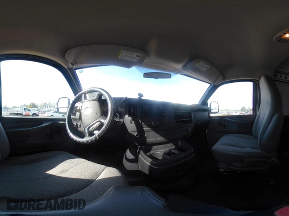 2013 Chevrolet Express Cargo Van with VIN 1GCSGAFX8D1118666, listed as a IAAI auction lot 42017323 with 341,443 mi miles. Bid and sale history available at carsss.com. Image 17.