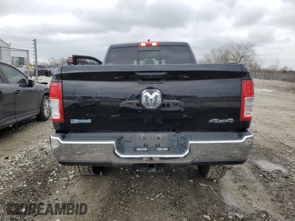 2022 Ram 2500 Tradesman with VIN 3C6UR5CJ4NG251655, listed as a Copart auction lot 49681605 with 48,309 mi miles and Salvage title. Bid and sale history available at DreamBid. Image 6.