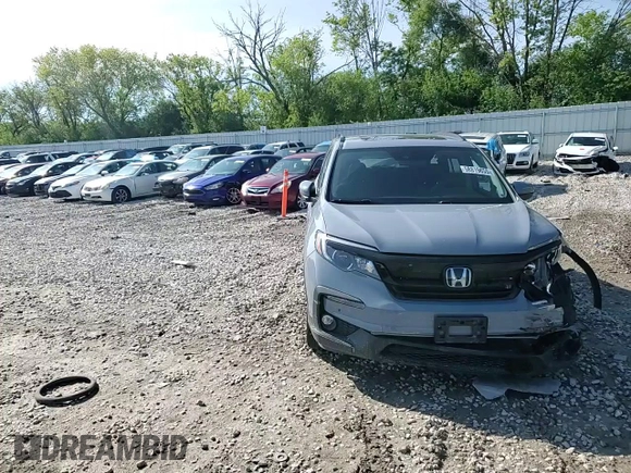 2022 Honda Pilot Special Edition with VIN 5FNYF6H29NB069918, listed as a Copart auction lot 58819655 with 39,845 mi miles and Salvage title. Bid and sale history available at DreamBid. Image 14.