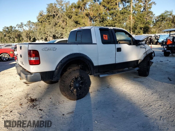 2006 Ford F-150 XLT with VIN 1FTPX14576FA14862, listed as a Copart auction lot 81292534 with 0 mi miles and Salvage Title. Bid and sale history available at carsss.com. Image 3.