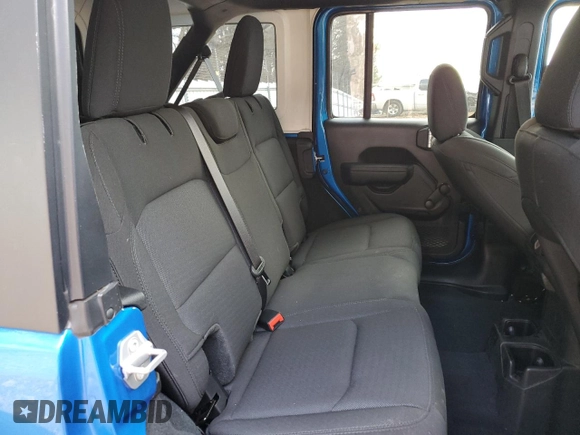 2022 Jeep Wrangler Unlimited Sport z VIN 1C4HJXDN6NW232539, wystawiony jako Copart lot #43936495 z przebiegiem 29 571 mil mil oraz Szkoda całkowita • Salvage title. Historia ofert i sprzedaży dostępna na DreamBid. Obrazek 11.