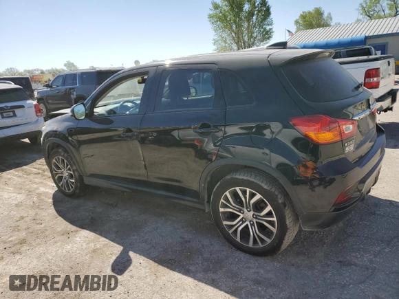2018 Mitsubishi Outlander SE with VIN JA4AP3AW8JU017962, listed as a Copart auction lot 53036715 with Not provided miles and Salvage title. Bid and sale history available at DreamBid. Image 2.