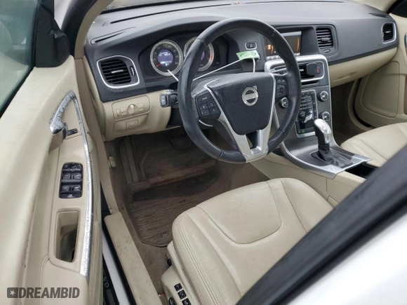 2013 Volvo S60 T5 with VIN YV1612FH9D2206163, listed as a Copart auction lot 50938745 with 111,747 mi miles and Salvage Title. Bid and sale history available at carsss.com. Image 8.