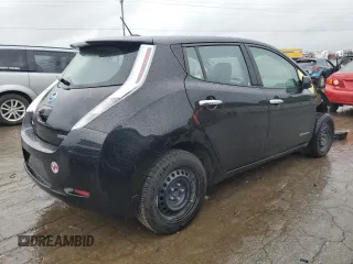 2015 Nissan LEAF SV with VIN 1N4AZ0CP4FC329980, listed as a Copart auction lot 51657903 with 70,645 mi miles. Bid and sale history available at carsss.com. Image 3.