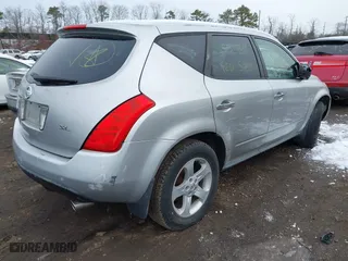 2004 Nissan Murano SL with VIN JN8AZ08T04W221811, listed as a IAAI auction lot 41551179 with 999,999 mi miles. Bid and sale history available at carsss.com. Image 4.