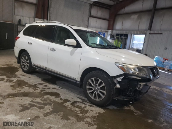 2013 Nissan Pathfinder Platinum with VIN 5N1AR2MN4DC686555, listed as a Copart auction lot 41956915 with 147,019 mi miles and Clean Title. Bid and sale history available at carsss.com. Image 4.