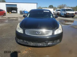 2007 Infiniti G35 Sedan Journey with VIN JNKBV61E27M705925, listed as a Copart auction lot 49830855 with Not Provided miles and Non Repairable. Bid and sale history available at carsss.com. Image 5.