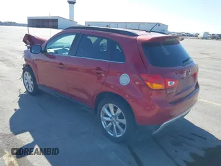 2015 Mitsubishi Outlander GT with VIN 4A4AR4AW9FE061937, listed as a IAAI auction lot 41941316 with 85,968 mi miles and . Bid and sale history available at DreamBid. Image 3.