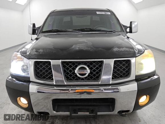 2005 Nissan Titan LE with VIN 1N6AA07B25N562871, listed as a Copart auction lot 88936775 with 213,775 mi miles and Clean Title. Bid and sale history available at carsss.com. Image 5.